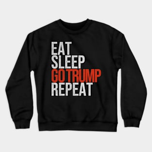 Go Trump Presidential Election 2024 Crewneck Sweatshirt